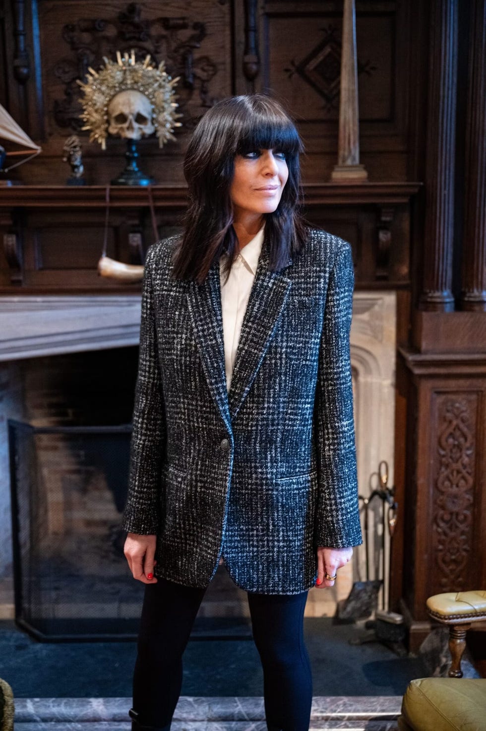 claudia winkleman traitors wardrobe