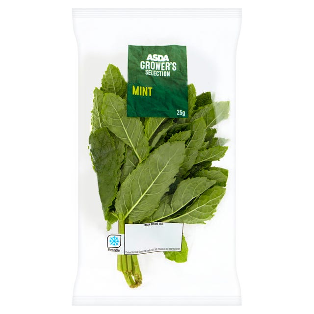 Fresh green mint from Asda