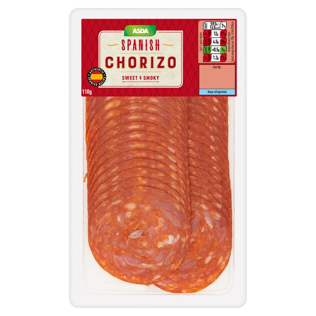 Asda Spanish chorizo 
