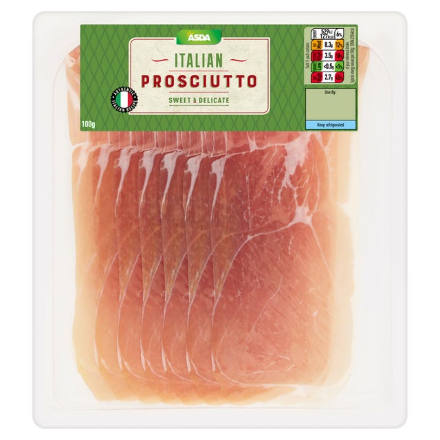 Asda Italian prosciutto 