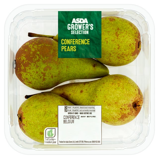 Asda Conference pears