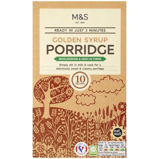 best cereal golden syrup flavoured porridge pots and sachets