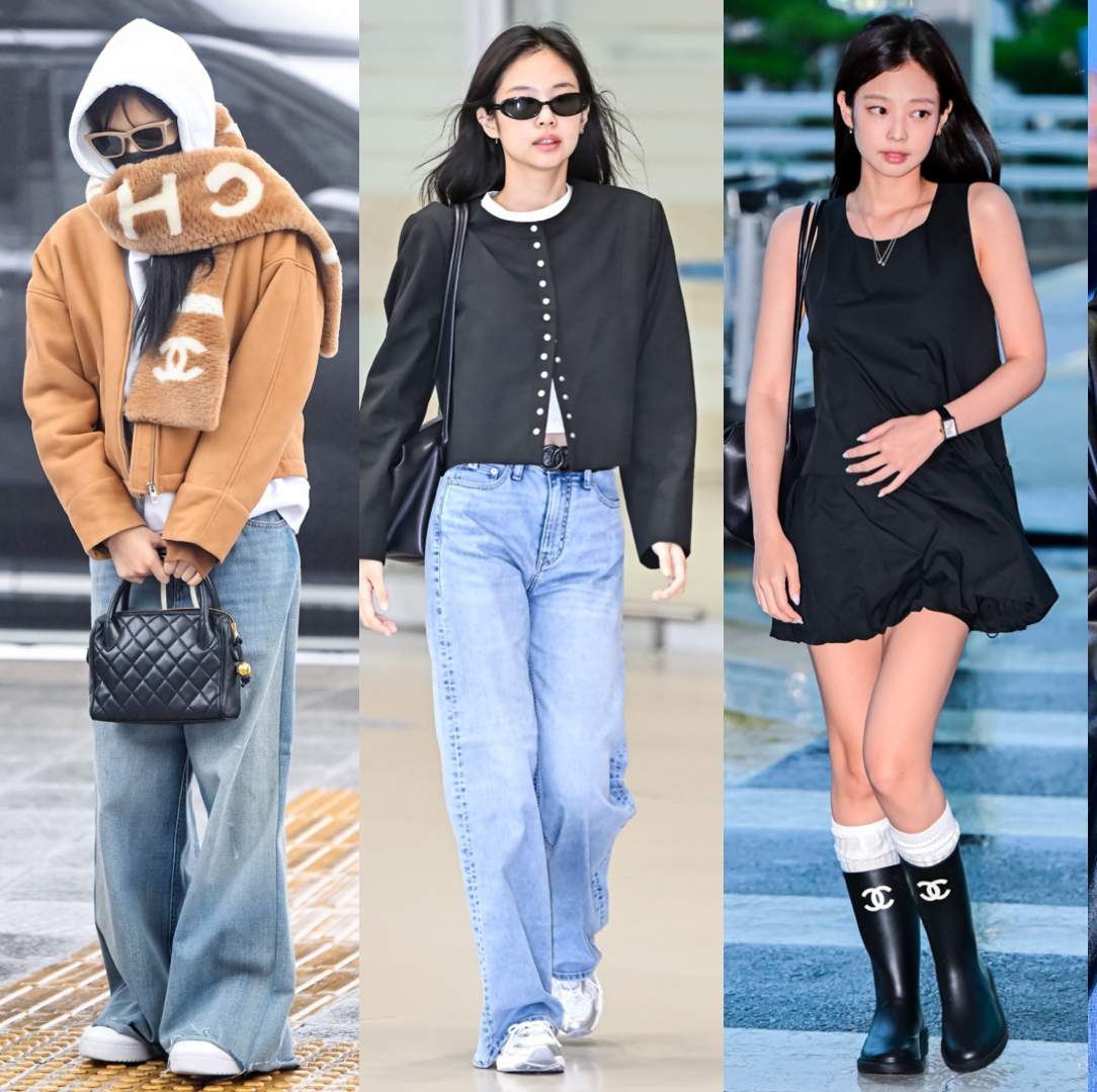 韓国のトレンドセッター、BLACKPINK・ジェニーのガーリーモードな私服