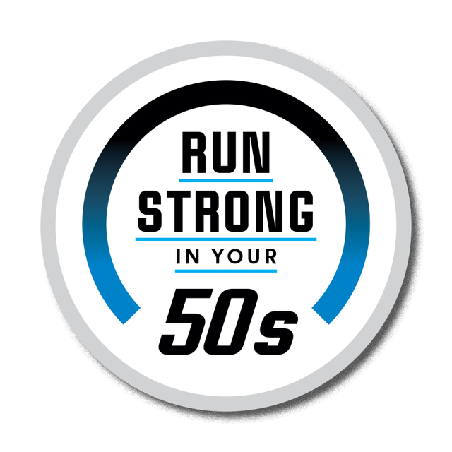run strong in your 50's badge