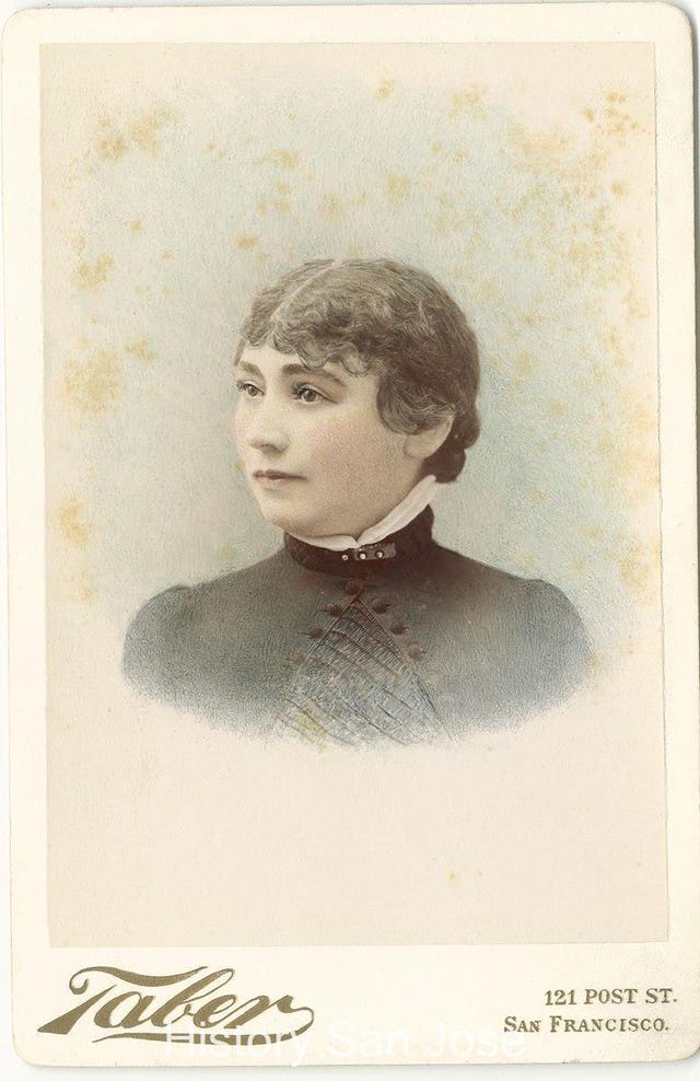 portratio of sarah winchester as a young woman portratio of sarah winchester as a young woman