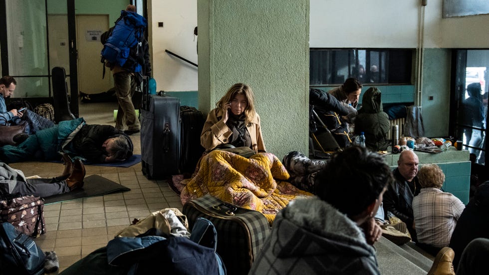 title:families like ours,ep number:5 beyond all boundaries,tx date:17 05 2025,tx week:20,embargoed until:,people:fanny (paprika steen),description:surrounded by fellow refugees.,copyright:zentropa entertainments / studiocanal / canal+ / tv 2 ,credit line:bbc/zentropa entertainments / studiocanal / canal+ / tv 2/julia vrabelová