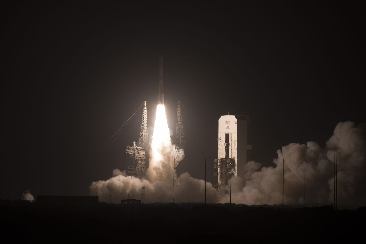 ULA launches WGS-10 satellite at Cape Canaveral Air Force Station