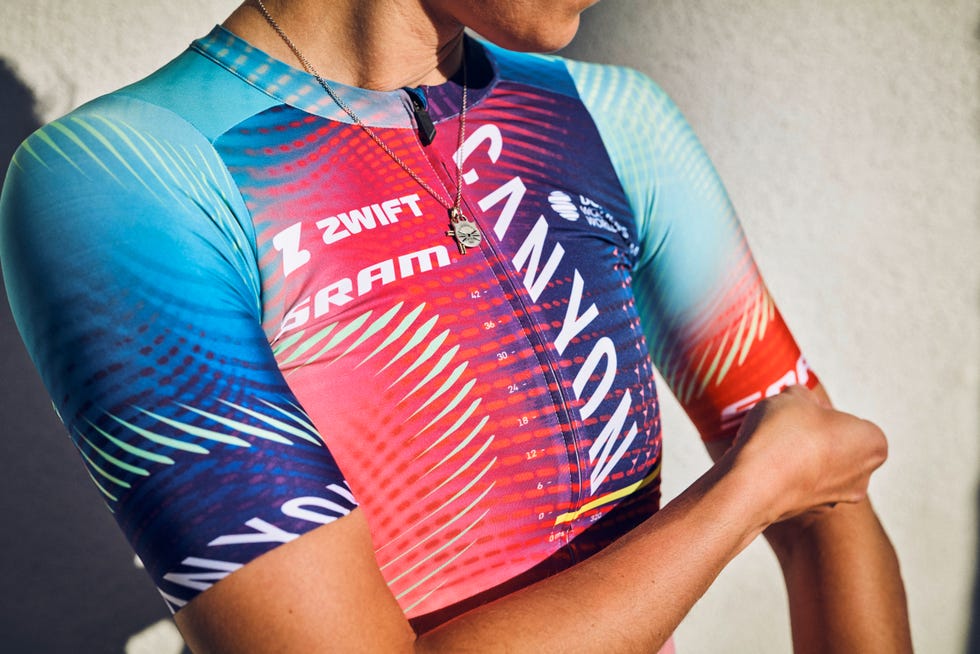 nieuwe wielerkit van canyon sram racing 2024