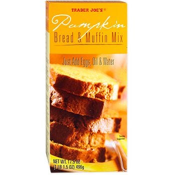 tj pumpkin bread mix