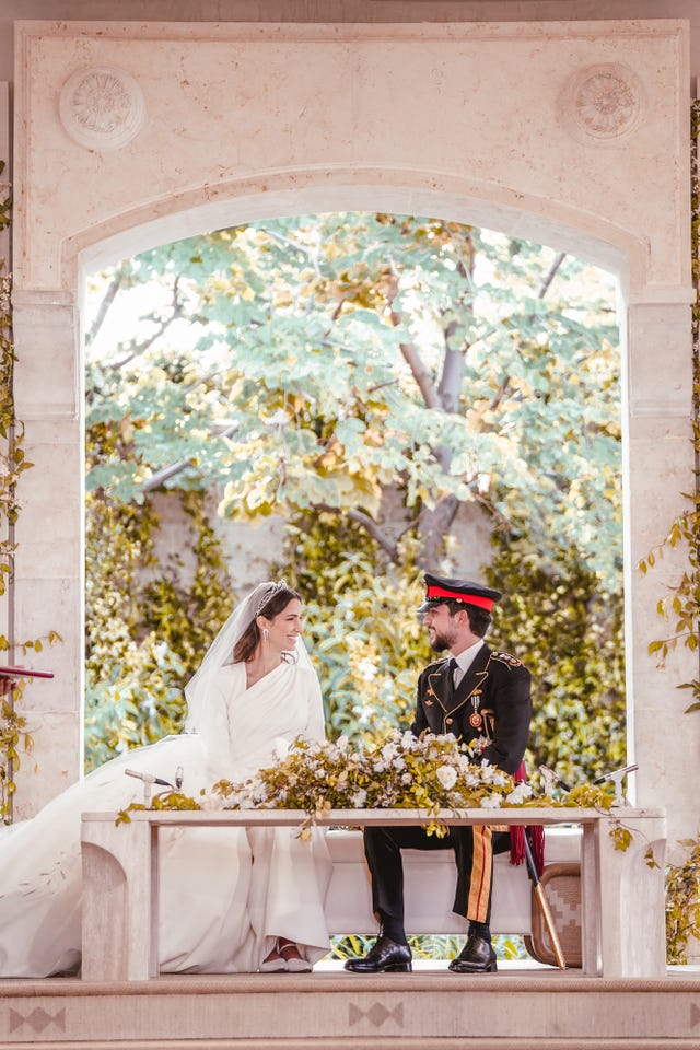 Hands Signing During The Wedding Stock Photo - Download Image Now