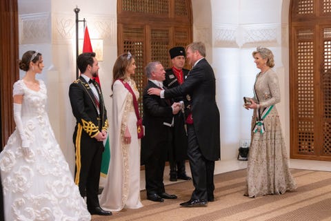 Prince Hussein and Rajwa Al Saif's Royal Wedding in Photos