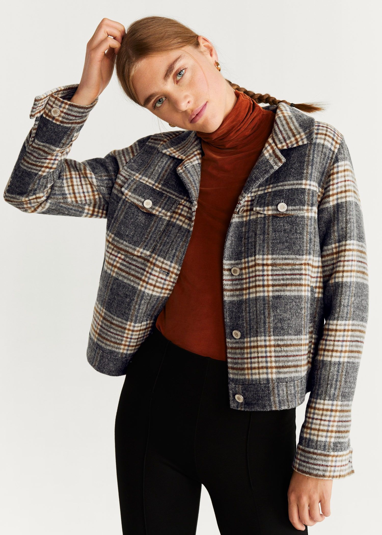 ジャケット Chloe Checked wool tailored jacket Chloé Tailored Jacket In Check Wool | Chloé AM
