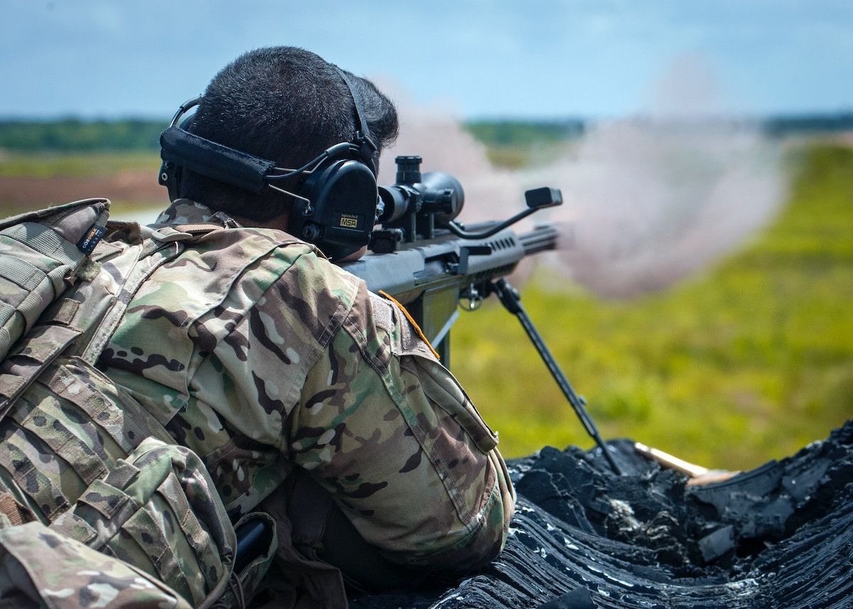 Newest sniper rifle for soldiers, Marines takes on 'final hurdle' before  fielding