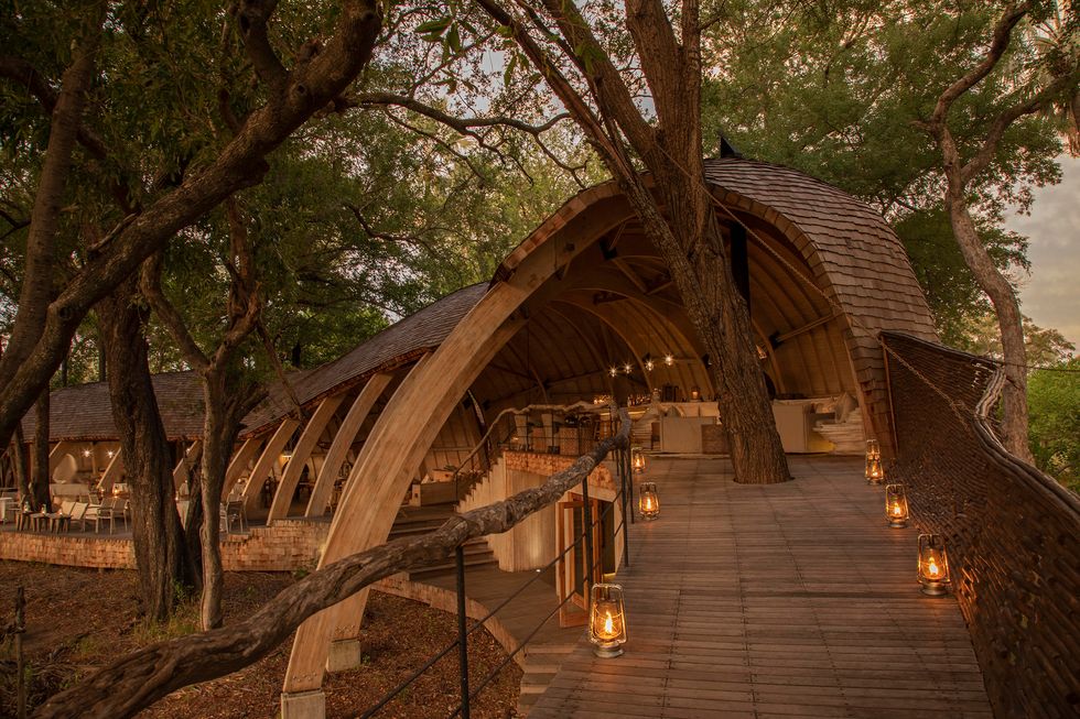 sandibe okavango safari lodge, botwana, from andbeyond