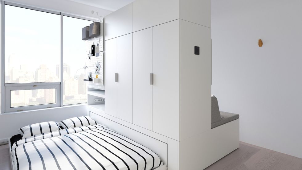 IKEA推出超唯美「蝸居」設計給房間小小的你！一張床、書桌、沙發融為一體好方便