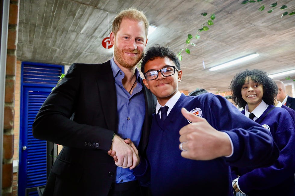 Meghan and Harry in Colombia