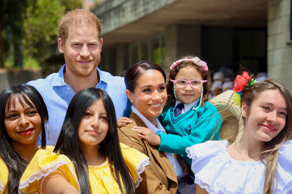 prince harry meghan markle colombia