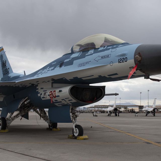 New F-16 Ghost paint scheme brings unique look to 64th AGRS