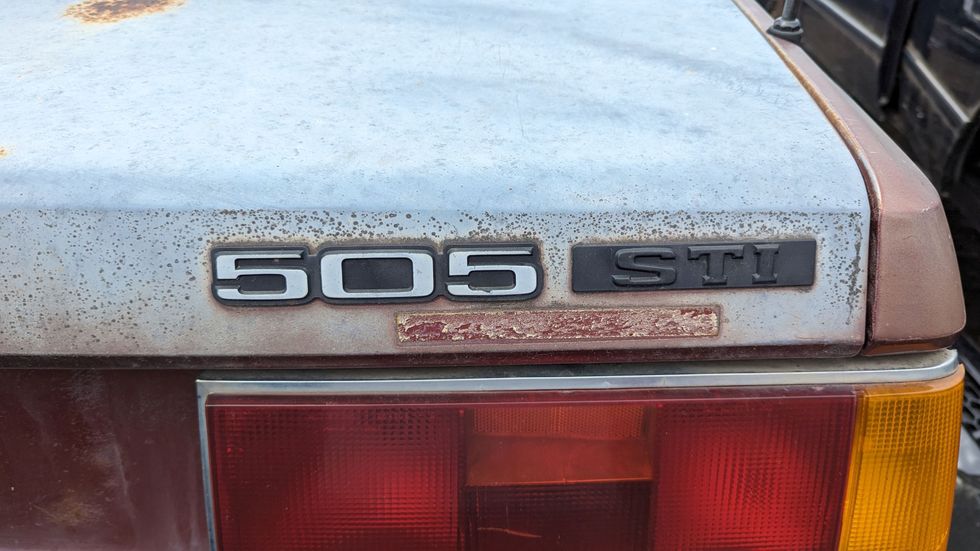 1983 peugeot 505 in colorado wrecking yard