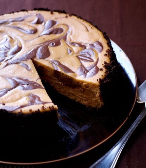 tempting chocolate chip recipes - pumpkin cheesecake