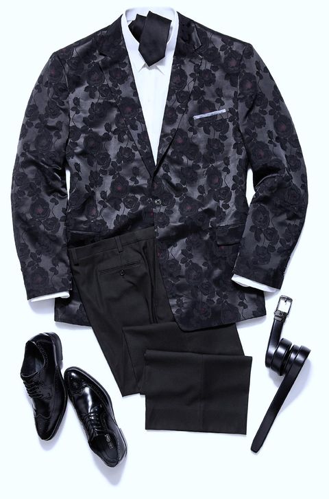 Clothing, Outerwear, Suit, Sleeve, Jacket, Formal wear, Blazer, Pattern, 