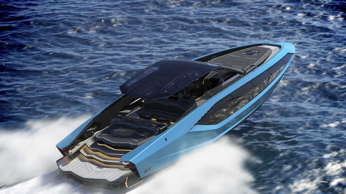 preview for Tecnomar for Lamborghini 63 Boat Revealed
