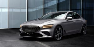 2022 genesis g70 front