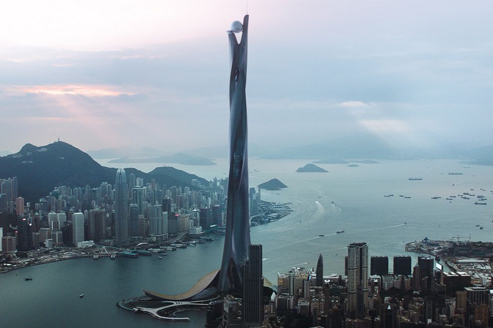 摩天大樓,昆凌,巨石強森,香港,侏羅紀世界