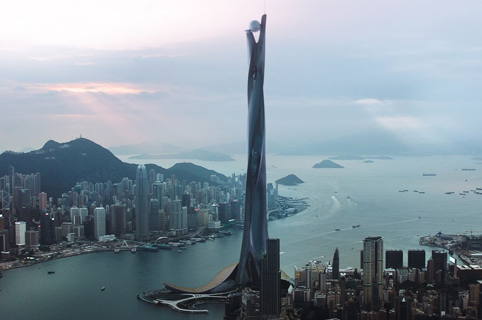 摩天大樓,昆凌,巨石強森,香港,侏羅紀世界