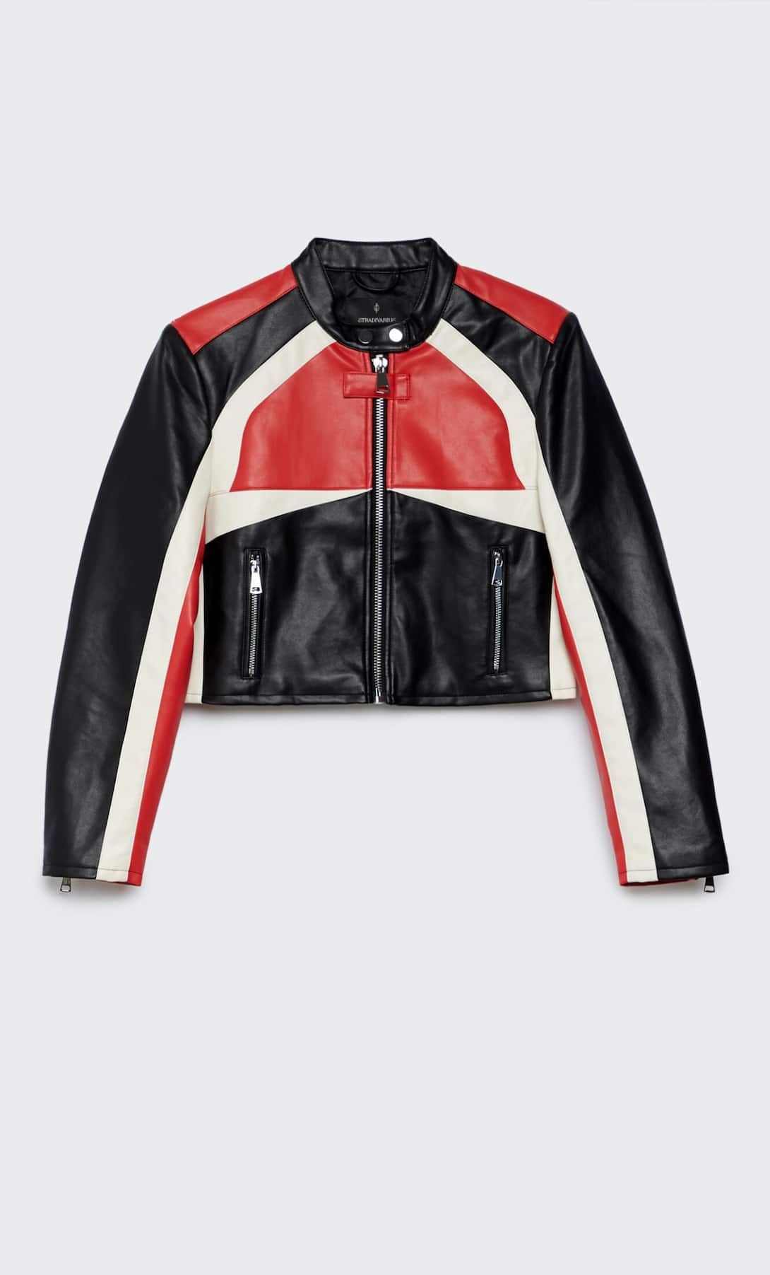 Actualizar 59+ chaqueta motera stradivarius mejor