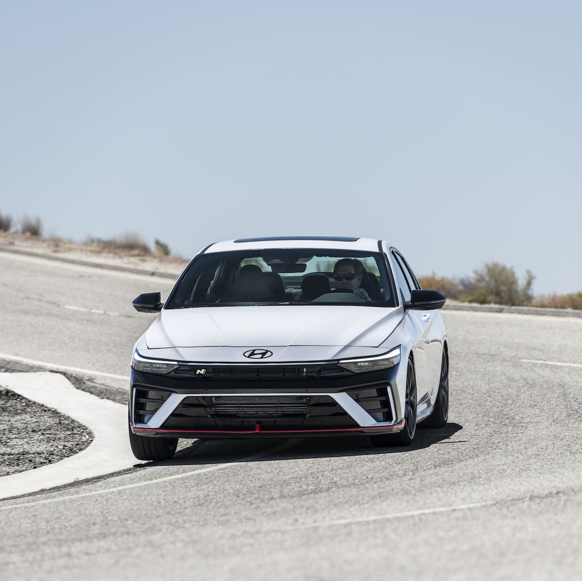 2024 Hyundai Elantra N First Official Images Show The Facelifted Sporty  Sedan