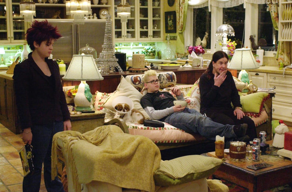 the osbournes, kelly osbourne, jack osbourne, ozzy osbourne, season 1, 2002 2004, © mtv courtesy everett collection
