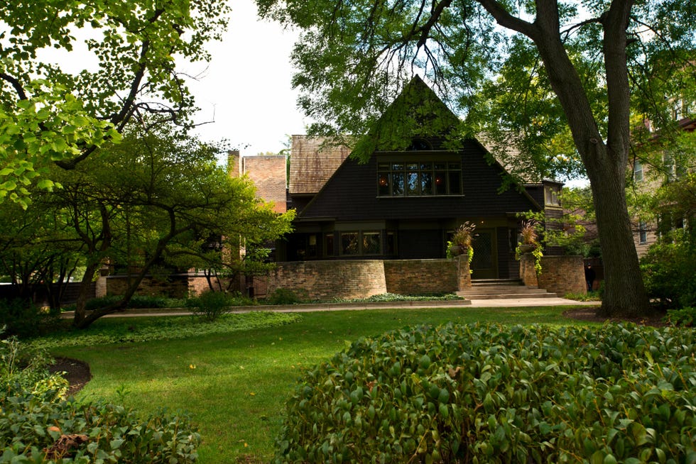 Illinois, Oak Park, Frank Lloyd Wright Home and Studio