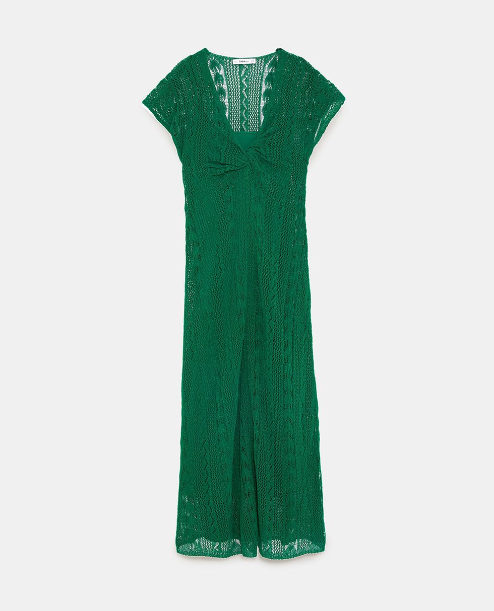 Clothing, Green, Dress, Day dress, Cocktail dress, Sleeve, Neck, Cover-up, Sheath dress, Formal wear, 