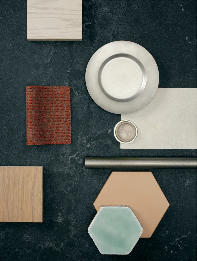 Wall, Circle, Wood, Dishware, Rectangle, Material property, Font, Ceramic, Still life photography, Plate, 