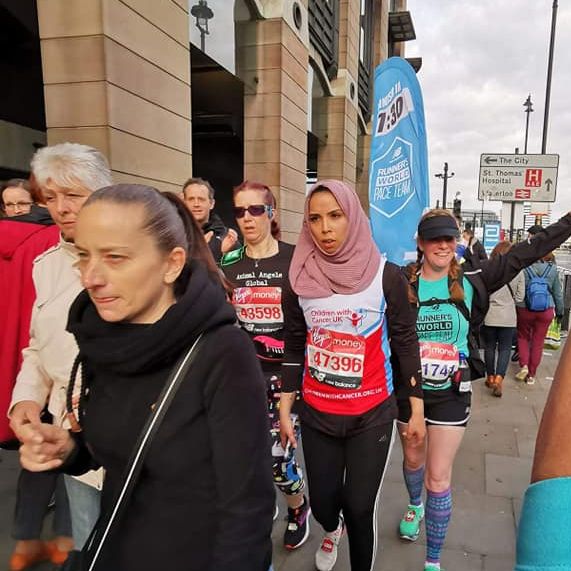 elizabeth ayres london marathon