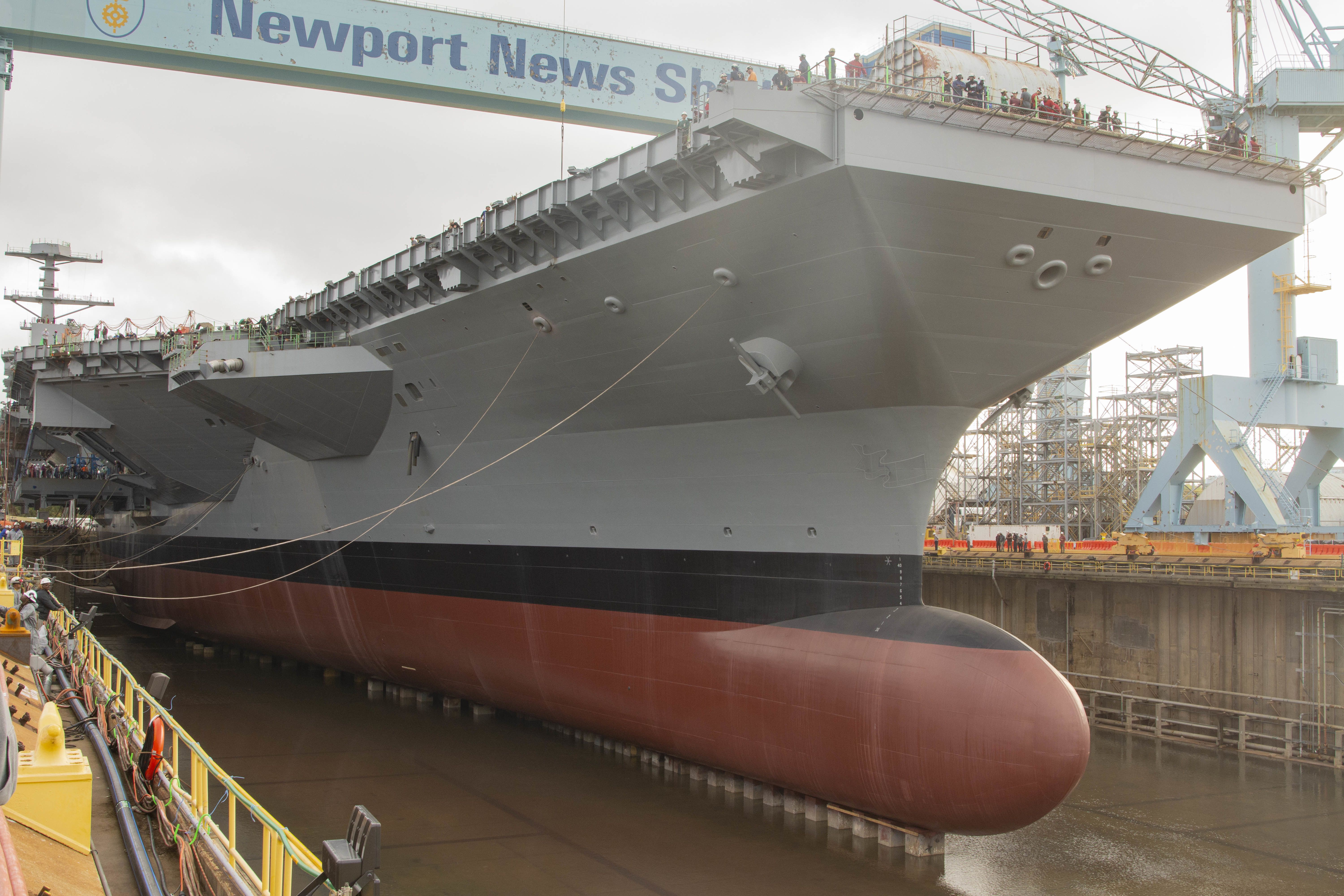 Say Hello To America's Newest Aircraft Carrier, the USS John F. Kennedy