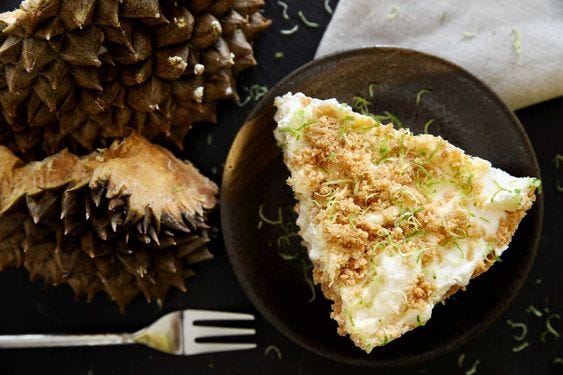 durian pie delish