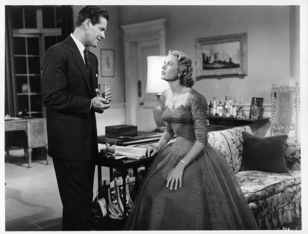 Robert Cummings And Grace Kelly In 'Dial M For Murder'