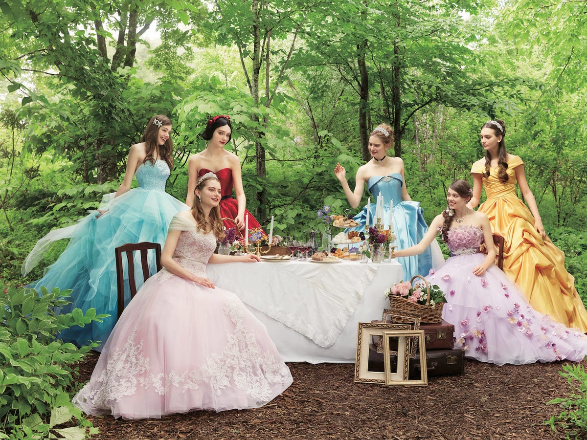 Magical Disney Princess Wedding Dresses