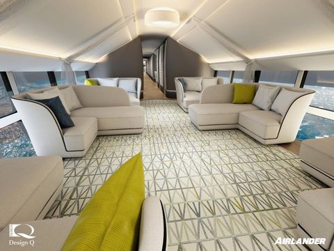 Room, Business jet, Interior design, Property, Airplane, Furniture, Building, Vehicle, Luxury yacht, Aircraft, 