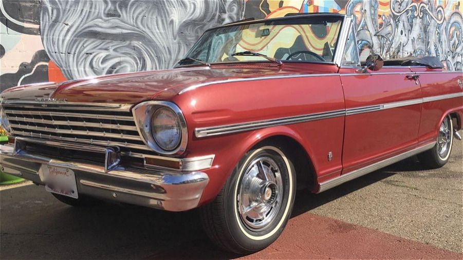 Billie Joe Armstrong S Chevy Nova Ss Convertible Up For Auction In Monterey