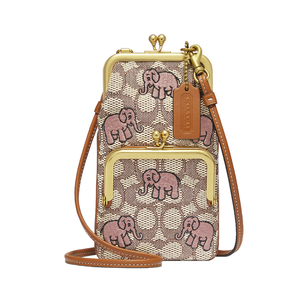 Double frame online crossbody