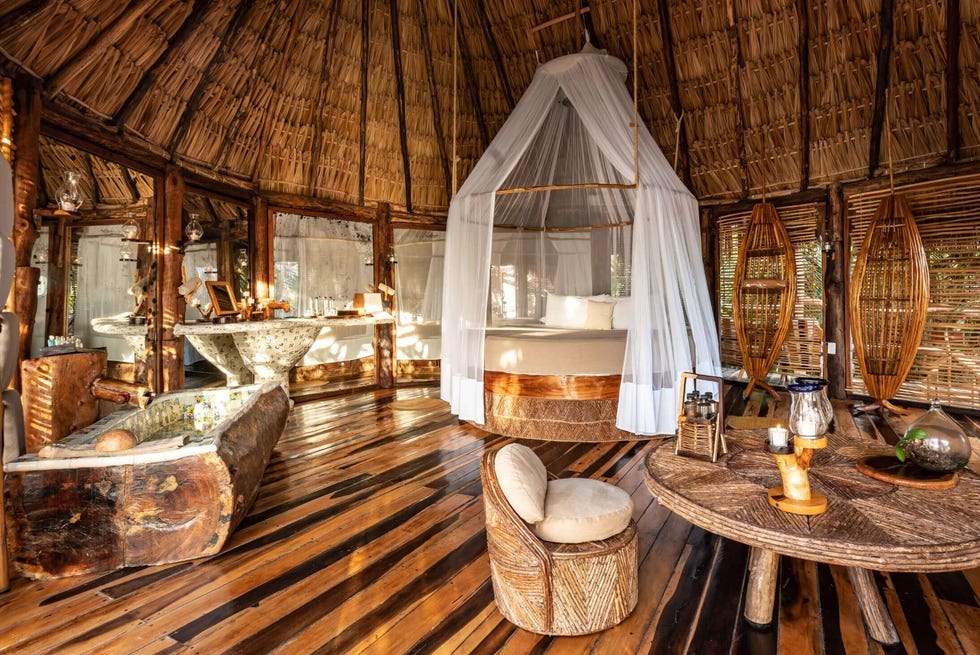 ecofriendly interior of a rustic hut featuring natural materials ecofriendly interior of a rustic hut featuring natural materials