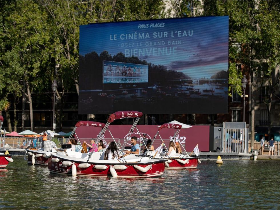 le cinema sur l'eau