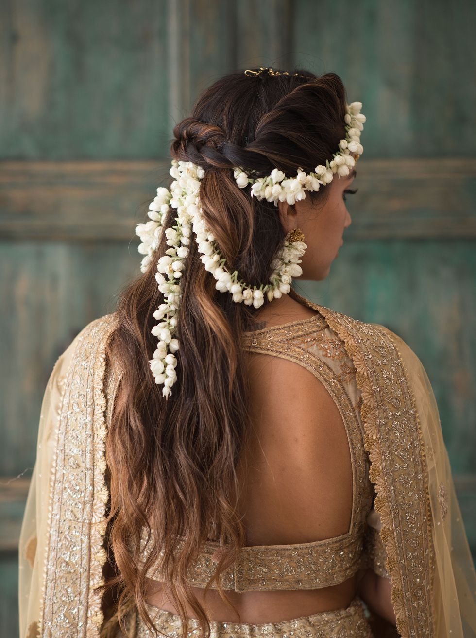 diipa khosla pre wedding hair look for haldi ceremony