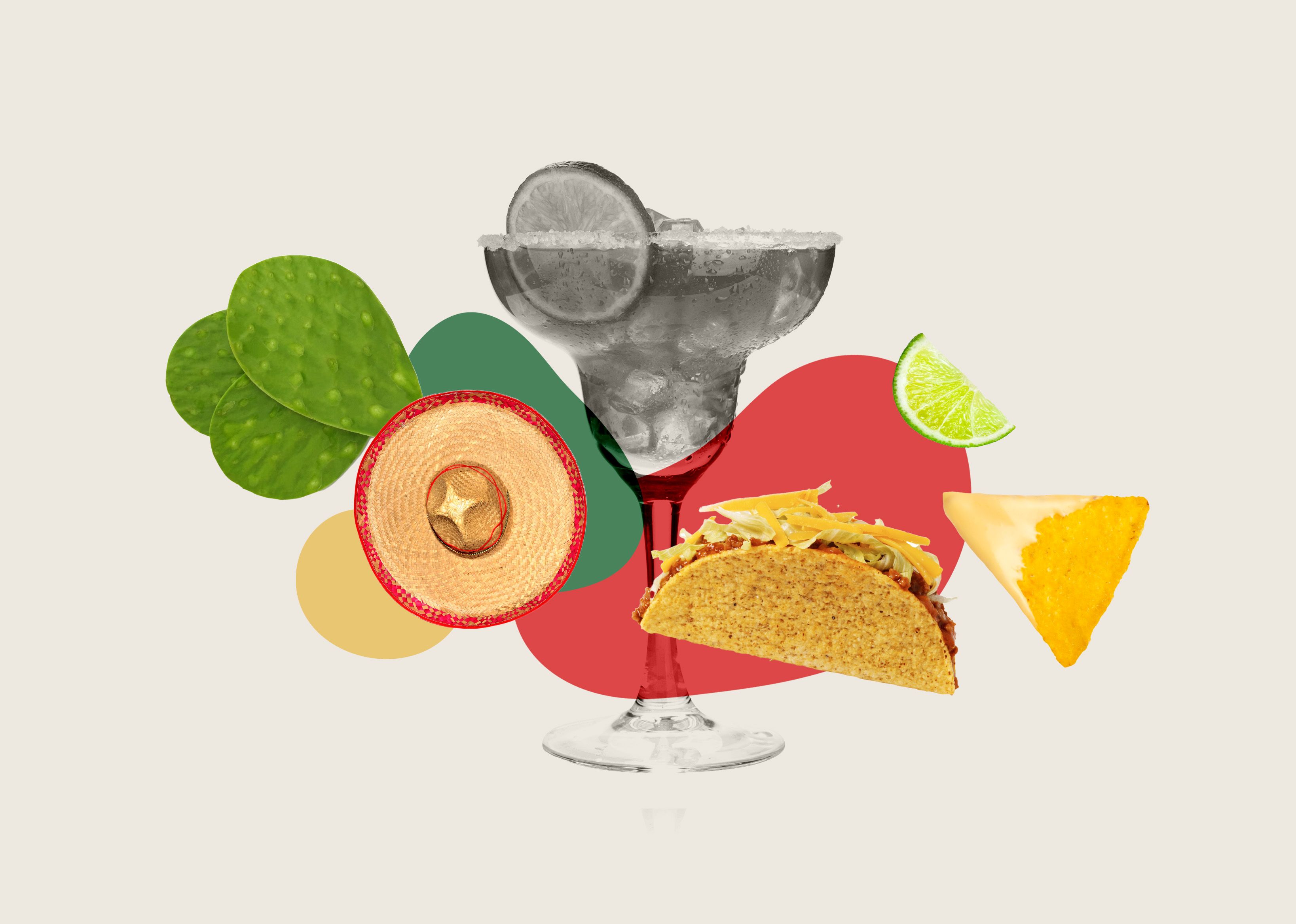 nachos margarita clipart