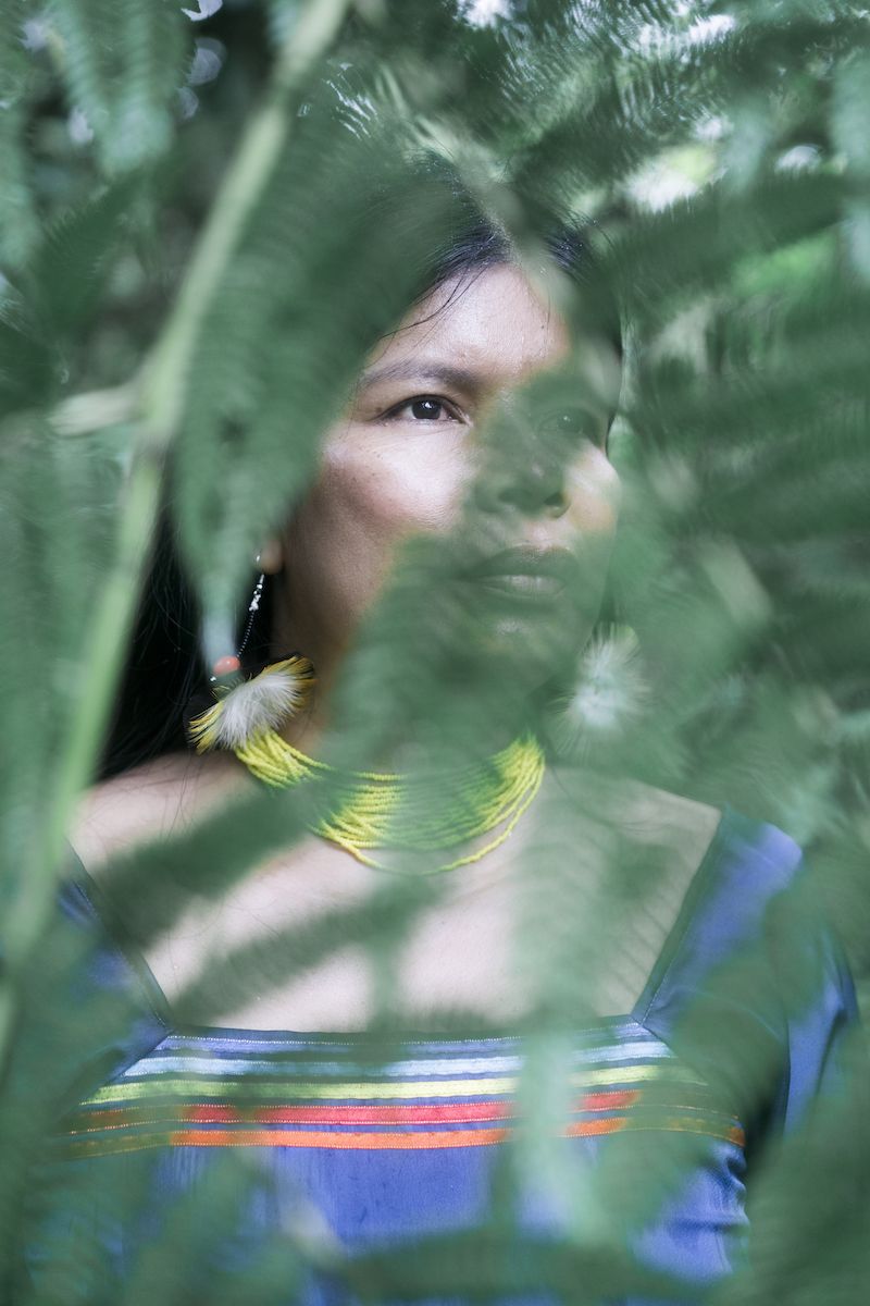 patricia gualinga, una dei leader della comunità dei sarayaku