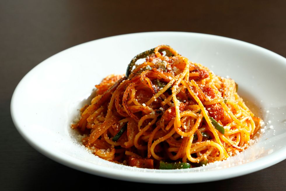 Dish, Food, Cuisine, Naporitan, Spaghetti, Bigoli, Taglierini, Ingredient, Pasta pomodoro, Bucatini, 