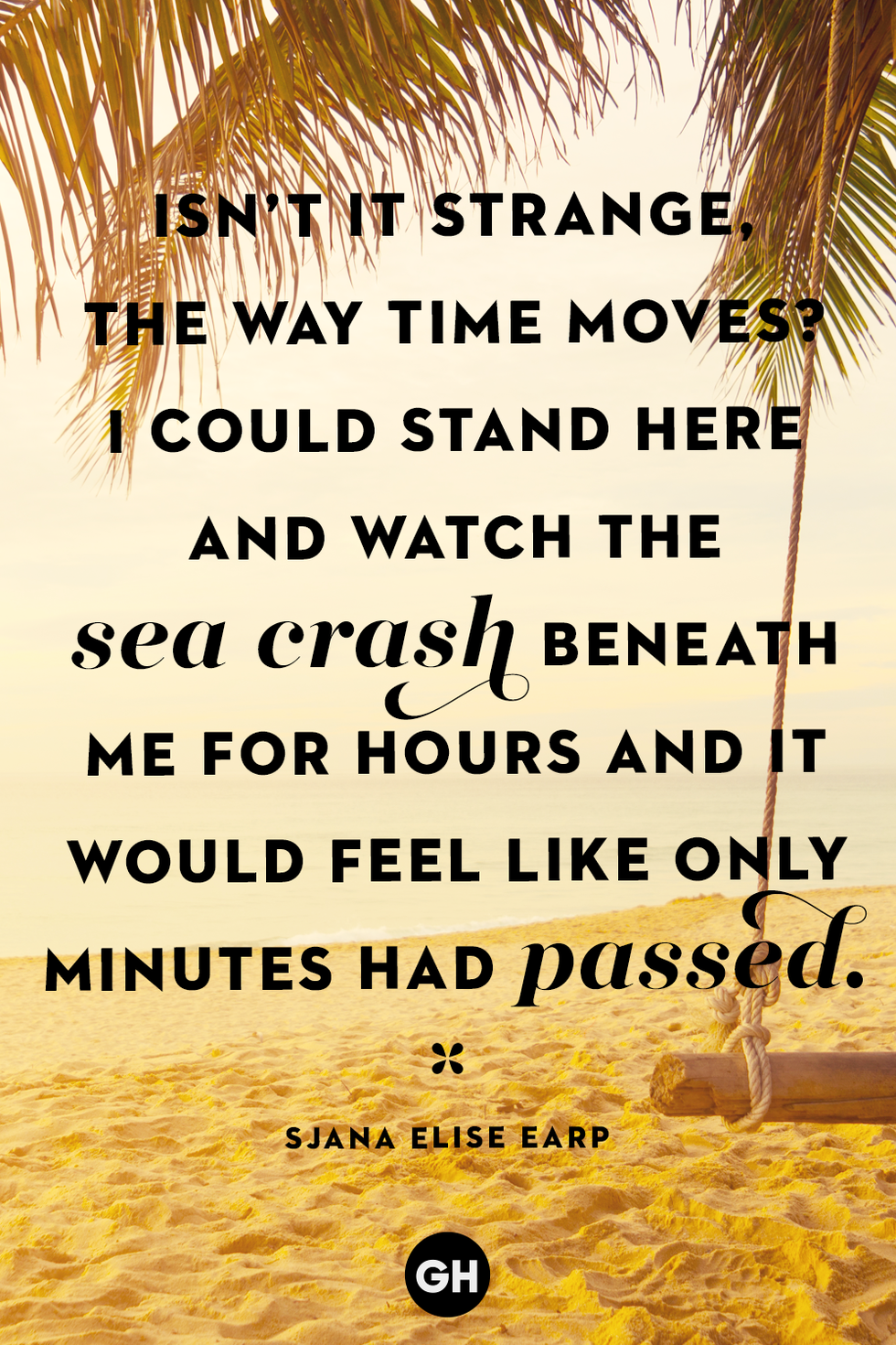 beach quote by sjana elise earp